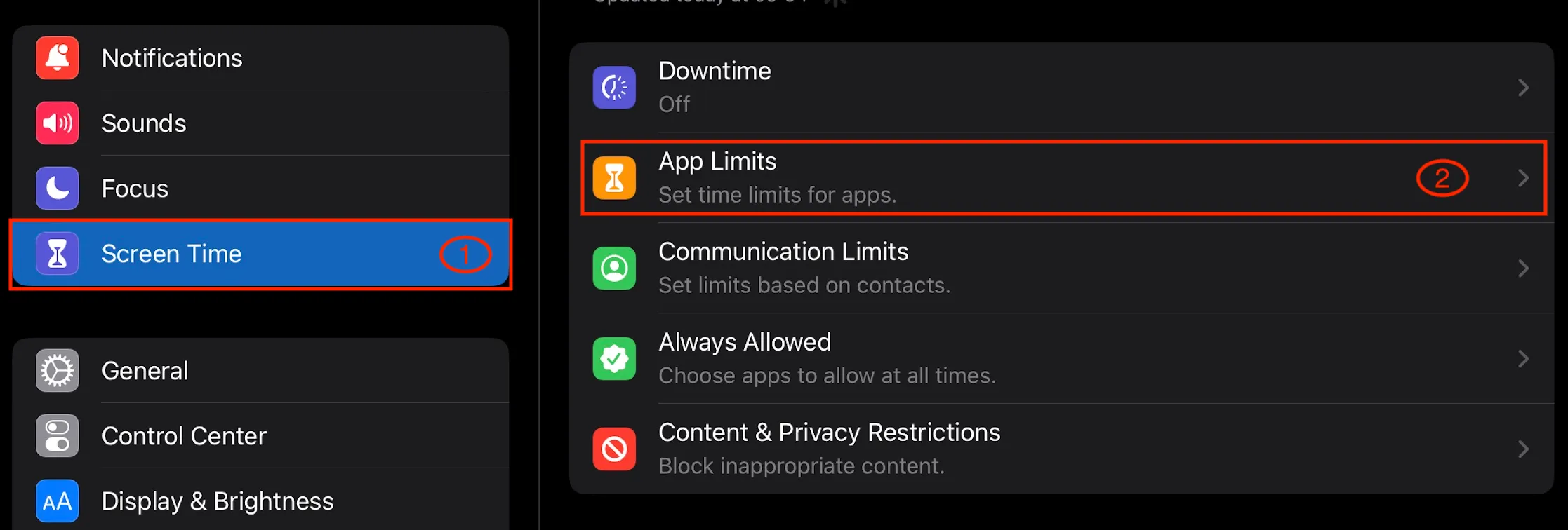 App Limits